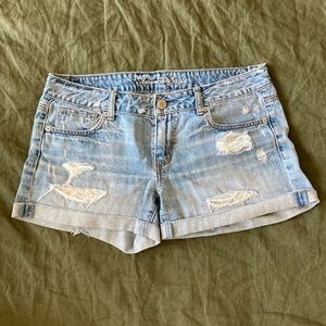 American Eagle cutoffs (self-adjusted to size 8)